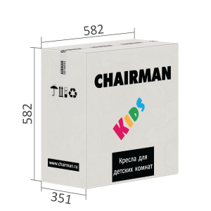 Кресло Chairman 108 в упаковке