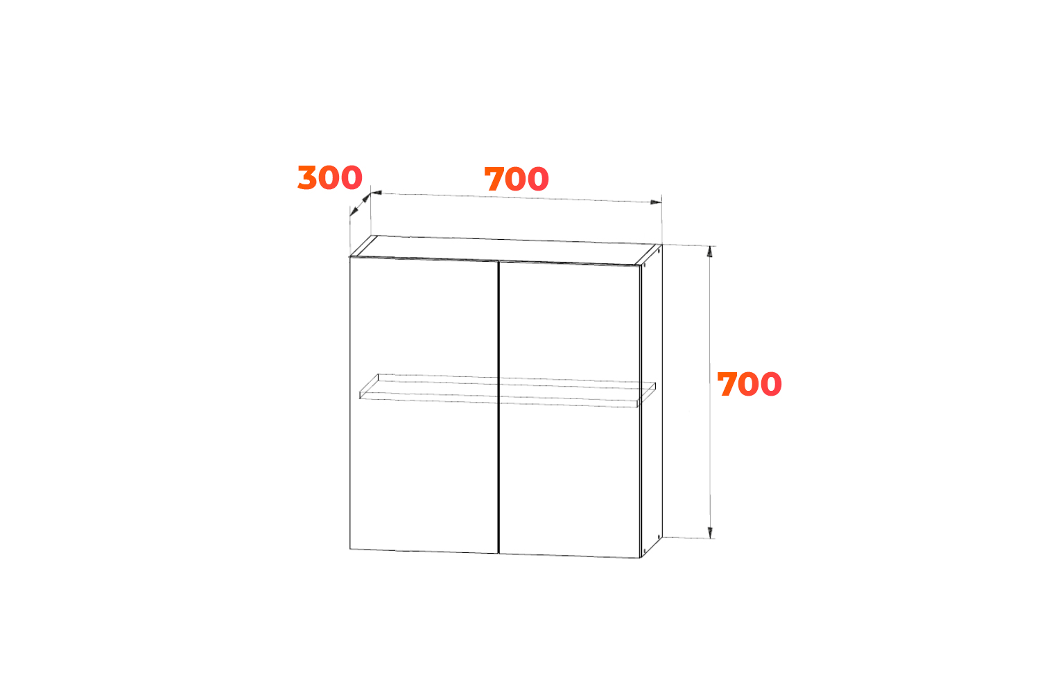 Схема навесного модуля П 700