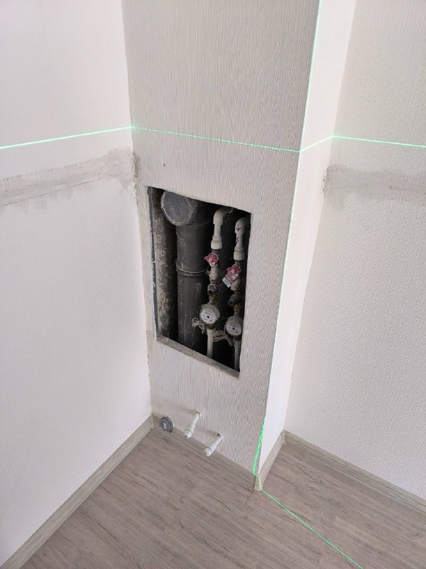 Фото с замера в Аэросити 4, Шушары