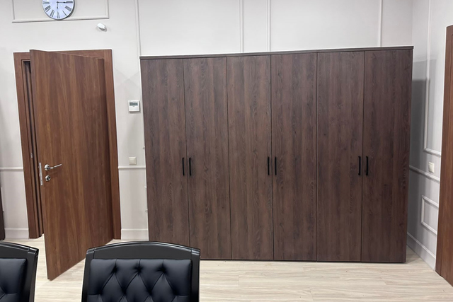 Шкафы в конференц зал Океанприбора