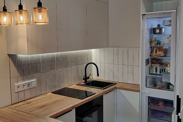 Кухня по индивидуальным размерам в ЖК Аквилон Форест