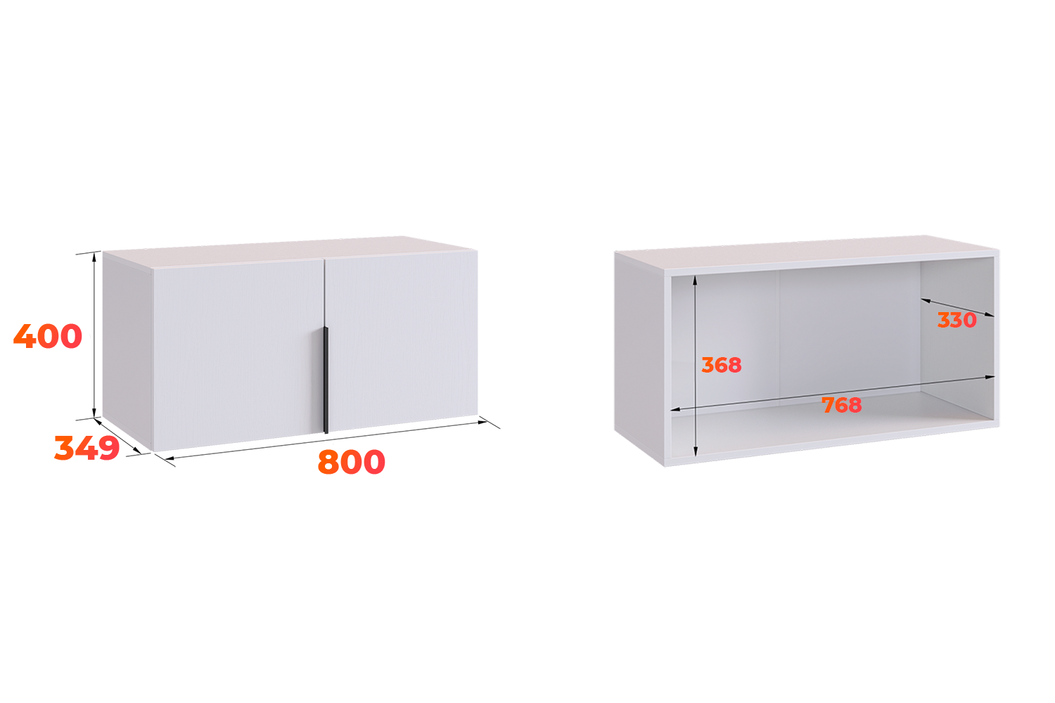 Схема антресоли Баско L800