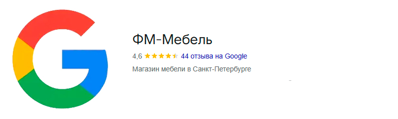 Отзывы на Гугл