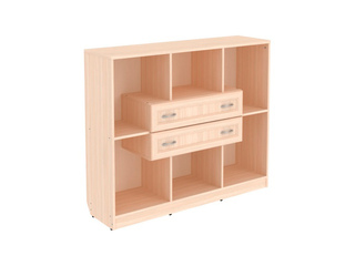 Фото Гарун АРТ. 706 Стеллаж с ящиками. Модульная система Гарун.