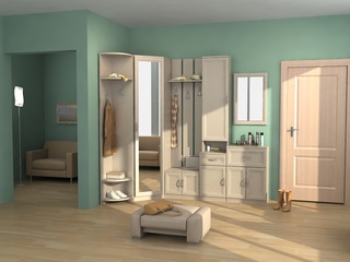 Фото Гарнитур в прихожую УС5. Наборы для прихожей.