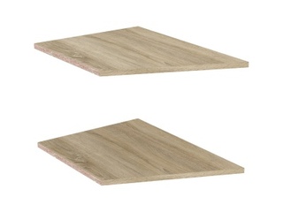 Фото Гарун-К Полка несимметричная П816.02. Полки для шкафов и тумб Гарун-К.