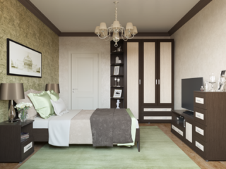 Фото Вариант комплектации спальни Гарун-К №4. Наборы для спальни.