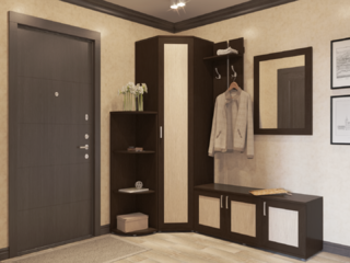 Фото Вариант комплектации прихожей Гарун-К №2. Наборы для прихожей.