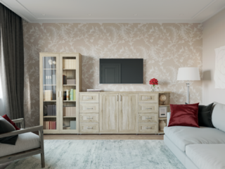 Фото Стенка в гостиную К11 под ТВ. Наборы для гостиной.