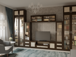 Фото Модульная стенка К4. Наборы для гостиной.