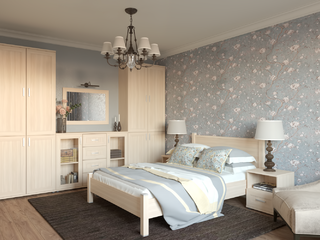 Фото Вариант комплектации спальни Гарун-К №5. Наборы для спальни.