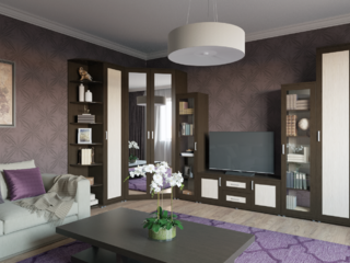 Фото Угловая гостиная стенка К9. Наборы для гостиной.