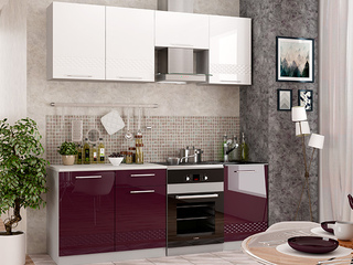 Фото Гарнитур Капля №1. Кухонные гарнитуры Капля.