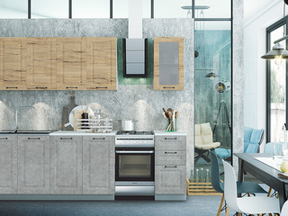 Фото Гарнитур Капри №8. Кухонные гарнитуры Капри.