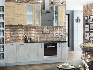 Фото Гарнитур Капри №9. Кухонные гарнитуры Капри.