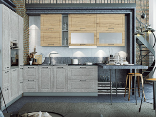 Фото Гарнитур Капри №14. Кухонные гарнитуры Капри.