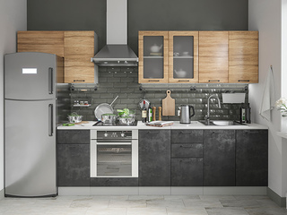 Фото Гарнитур Лофт №2. Кухонные гарнитуры Лофт.