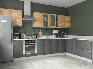 Фото Гарнитур Лофт №5. Кухонные гарнитуры Лофт.