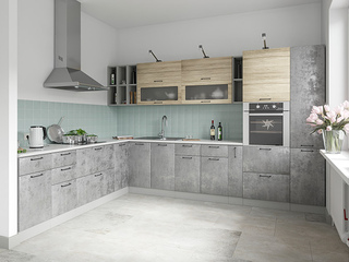 Фото Гарнитур Лофт №8. Кухонные гарнитуры Лофт.