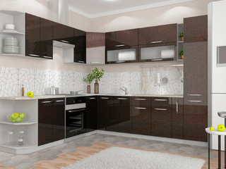 Фото Гарнитур Олива №3. Кухонные гарнитуры Олива.