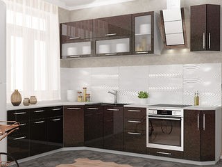 Фото Гарнитур Олива №4. Кухонные гарнитуры Олива.