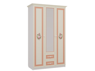 Фото Алиса Шкаф 3-створчатый с ящиками. Модульная детская Алиса.