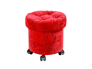 Фото Банкетка круглая. Пуфы.