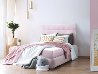 Фото Тахта «Реми» 1200 (в одной ткани). Тахта Реми.