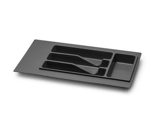Фото Лоток для столовых приборов в секцию 300-350мм, СЕРЫЙ. Комплектующие.