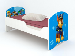 Фото Кровать CLASSIC «Щенячий патруль-Чейз». Кровати с принтом.