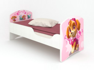 Фото Кровать CLASSIC «Щенячий патруль-Скай». Кровати с принтом.