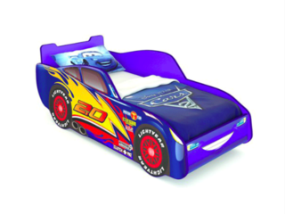 Фото Кровать-машинка «МАКВИН» Синяя. Кровати-машинки.