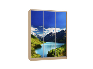 Фото Шкаф-купе Бассо 7.39 (полки слева). Шкафы-купе Бассо.