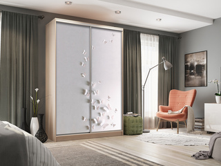 Фото Шкаф-купе Гранд 7.18 (полки слева). Шкафы-купе Гранд.