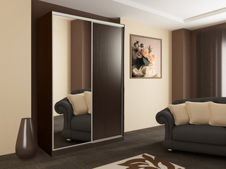 Фото Шкаф-купе Гранд 1 (полки справа). Шкафы-купе Гранд.