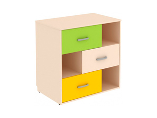 Фото Детская Дарина Комод (УТ03). Модульная детская Дарина.