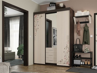 Фото Виктория-2 Шкаф-купе (0,6). Модульная спальня Виктория 2.