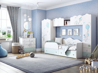 Фото Детский гарнитур Бонни. Детские гарнитуры Бонни.