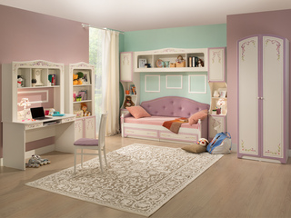 Фото Спальный гарнитур Акварель-2. Детские гарнитуры Акварель.