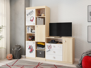 Фото Детская стенка Энерджи. Детские гарнитуры Энерджи.