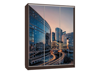 Фото Шкаф-купе Бассо 7.79 (полки слева). Шкафы-купе Бассо.