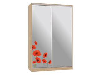 Фото Шкаф-купе Гранд 4.Маки (полки справа). Шкафы-купе Гранд.