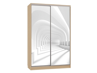 Фото Шкаф-купе Гранд 7.58 (полки слева). Шкафы-купе Гранд.