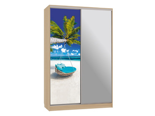 Фото Шкаф-купе Гранд 9.77 (полки слева). Шкафы-купе Гранд.