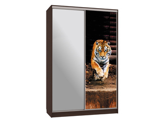 Фото Шкаф-купе Гранд 9.87 (полки слева). Шкафы-купе Гранд.