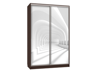 Фото Шкаф-купе Рио 7.58 (полки слева). Шкафы-купе Рио.