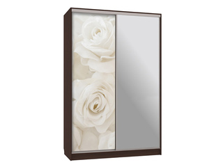 Фото Шкаф-купе Рио 9.Розы (полки слева). Шкафы-купе Рио.