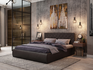 Фото Кровать с подъемным механизмом Ника 1.6. 1600х2000.