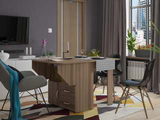 Фото Стол-тумба Эмсон. Столы книжки.