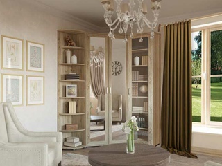 Фото Угловый шкаф Гарун-К-17Ф. Составные угловые шкафы.